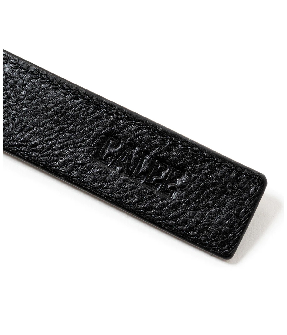 STUDS LEATHER ASSORT KEY RING -TYPE-C-【BLACK】｜CALEE｜MELTING