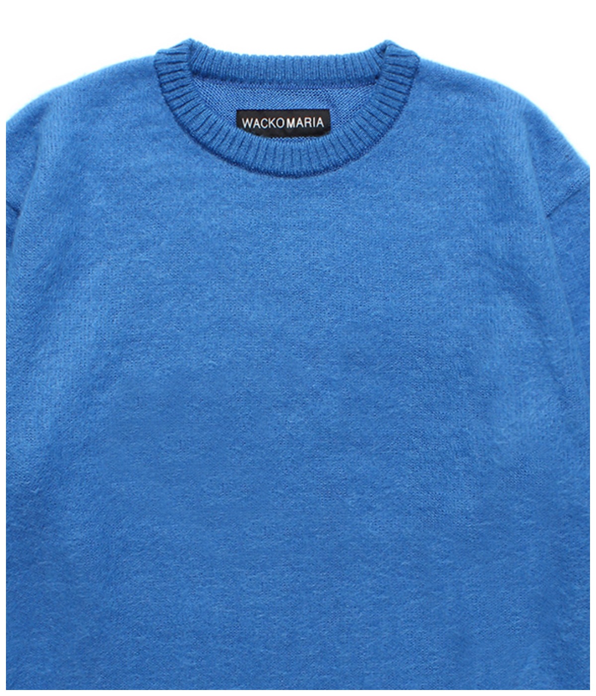 MOHAIR KNIT SWEATER (TYPE-1)【BLUE】