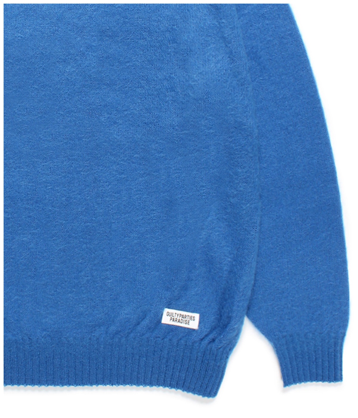 MOHAIR KNIT SWEATER (TYPE-1)【BLUE】