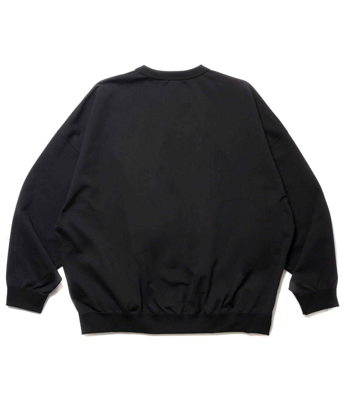 Polyester Ripstop Jersey Crew【BLACK】｜COOTIE PRODUCTIONS