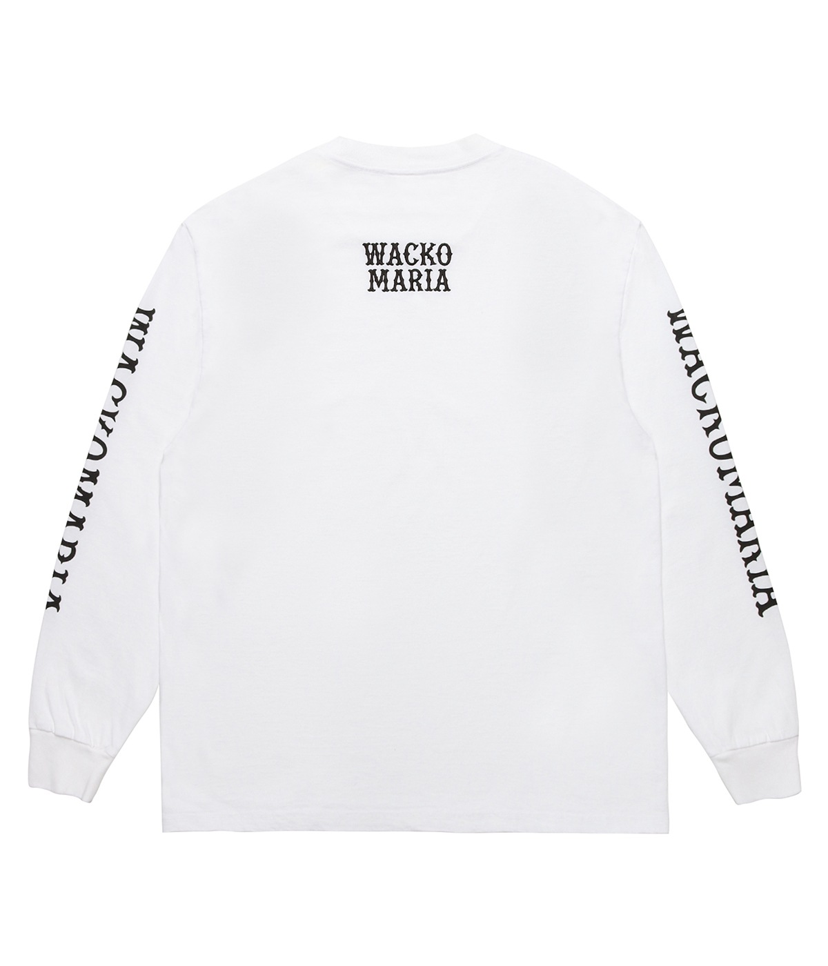 WASHED HEAVY WEIGHT LONG SLEEVE T-SHIRT (TYPE-2)【WHITE】