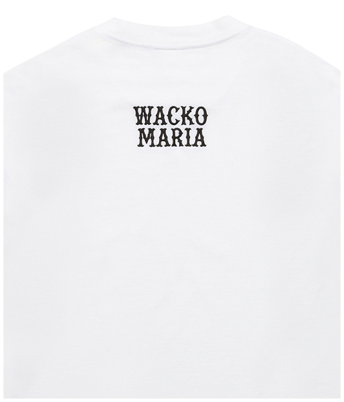 WASHED HEAVY WEIGHT LONG SLEEVE T-SHIRT (TYPE-2)【WHITE】