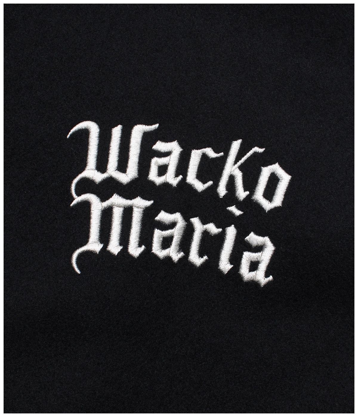 LEATHER VARSITY JACKET (TYPE-1)【BLACK】
