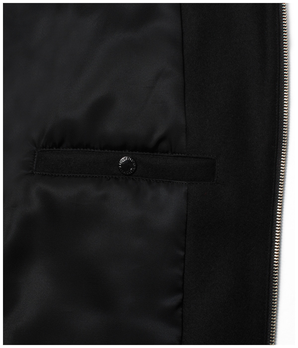 LEATHER VARSITY JACKET (TYPE-1)【BLACK】