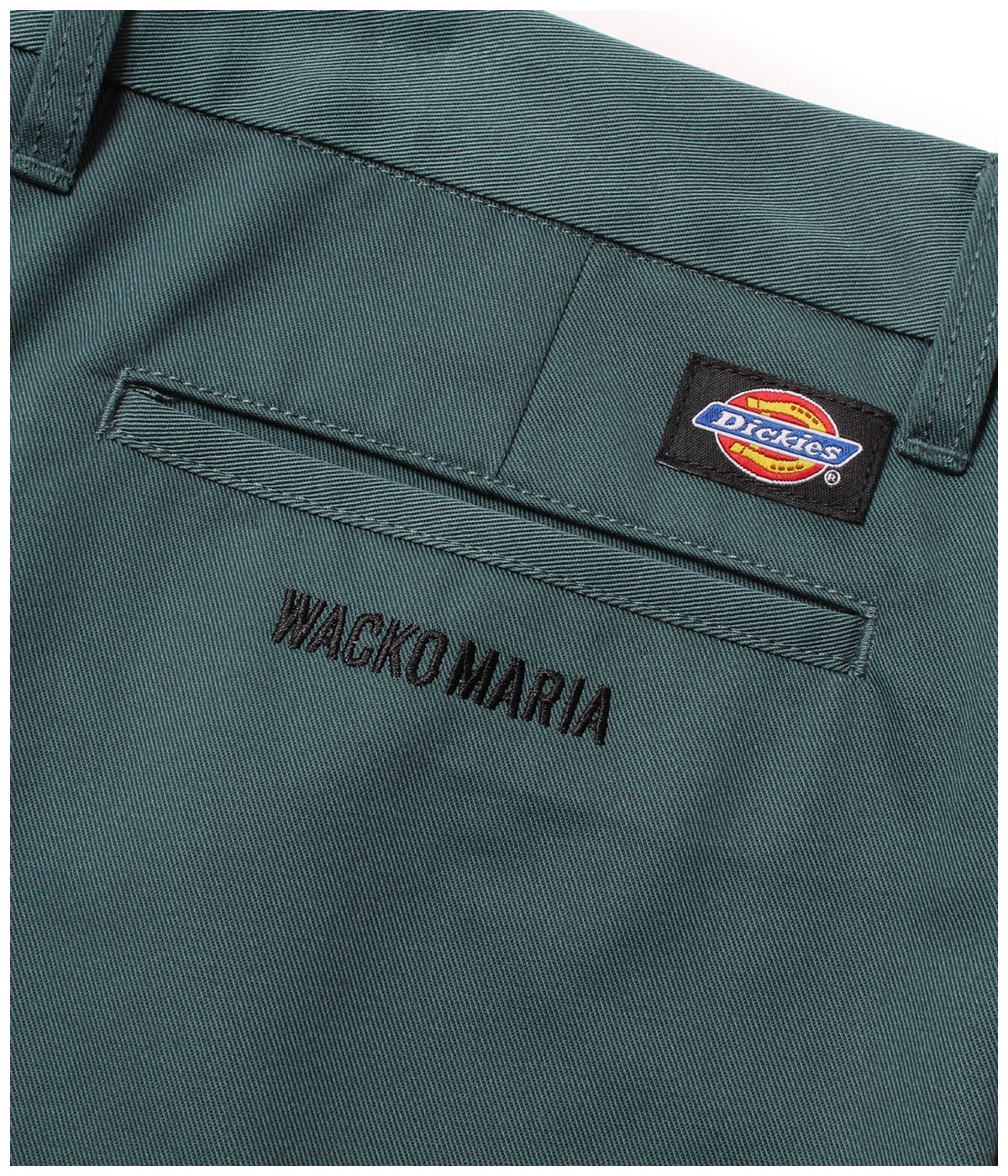 DICKIES / PLEATED TROUSERS【GREEN】｜WACKO MARIA｜MELTING POT