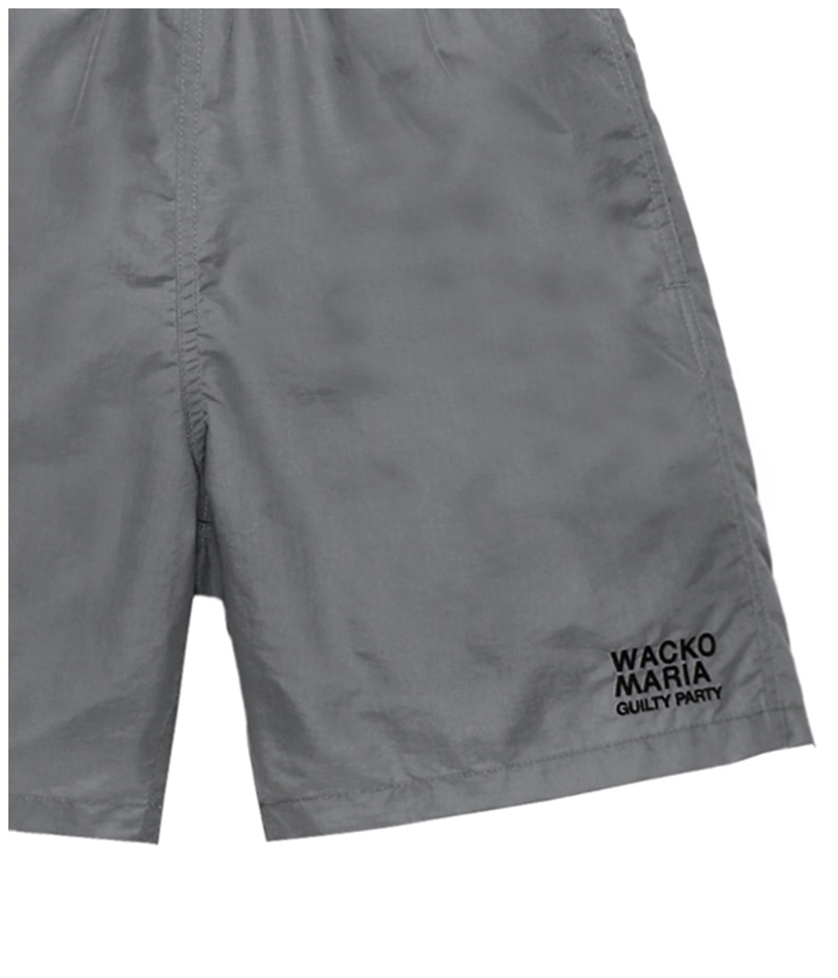 NYLON BOARD SHORTS (TYPE-1)【GRAY】 ｜WACKO MARIA｜MELTING POT