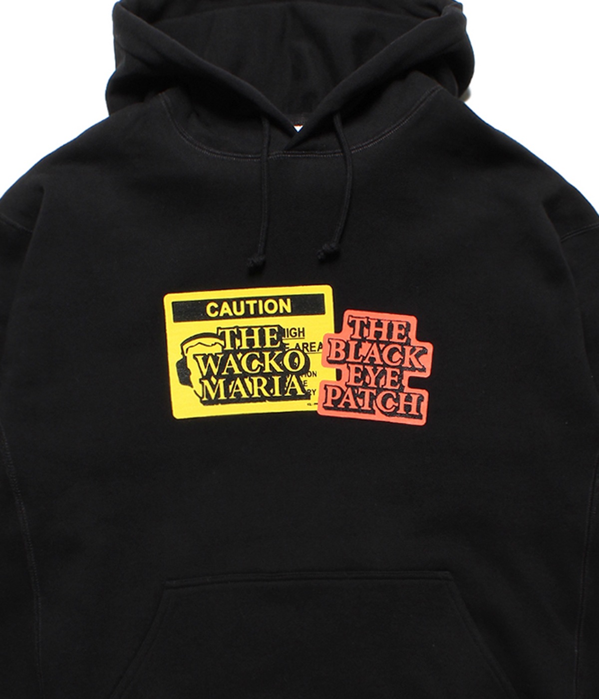 BlackEyePatch / PULLOVER HOODED SWEAT SHIRT【BLACK】｜WACKO MARIA
