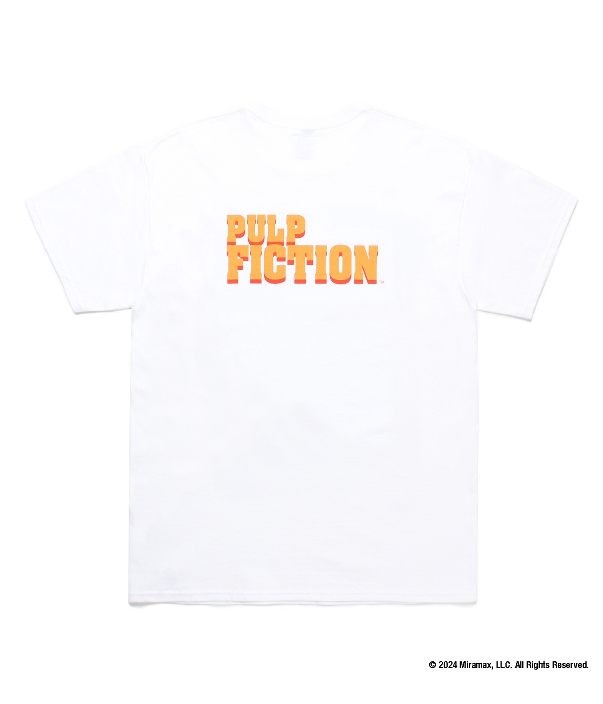 PULP FICTION / T-SHIRT (TYPE-5)【WHITE】｜WACKO MARIA｜MELTING POT