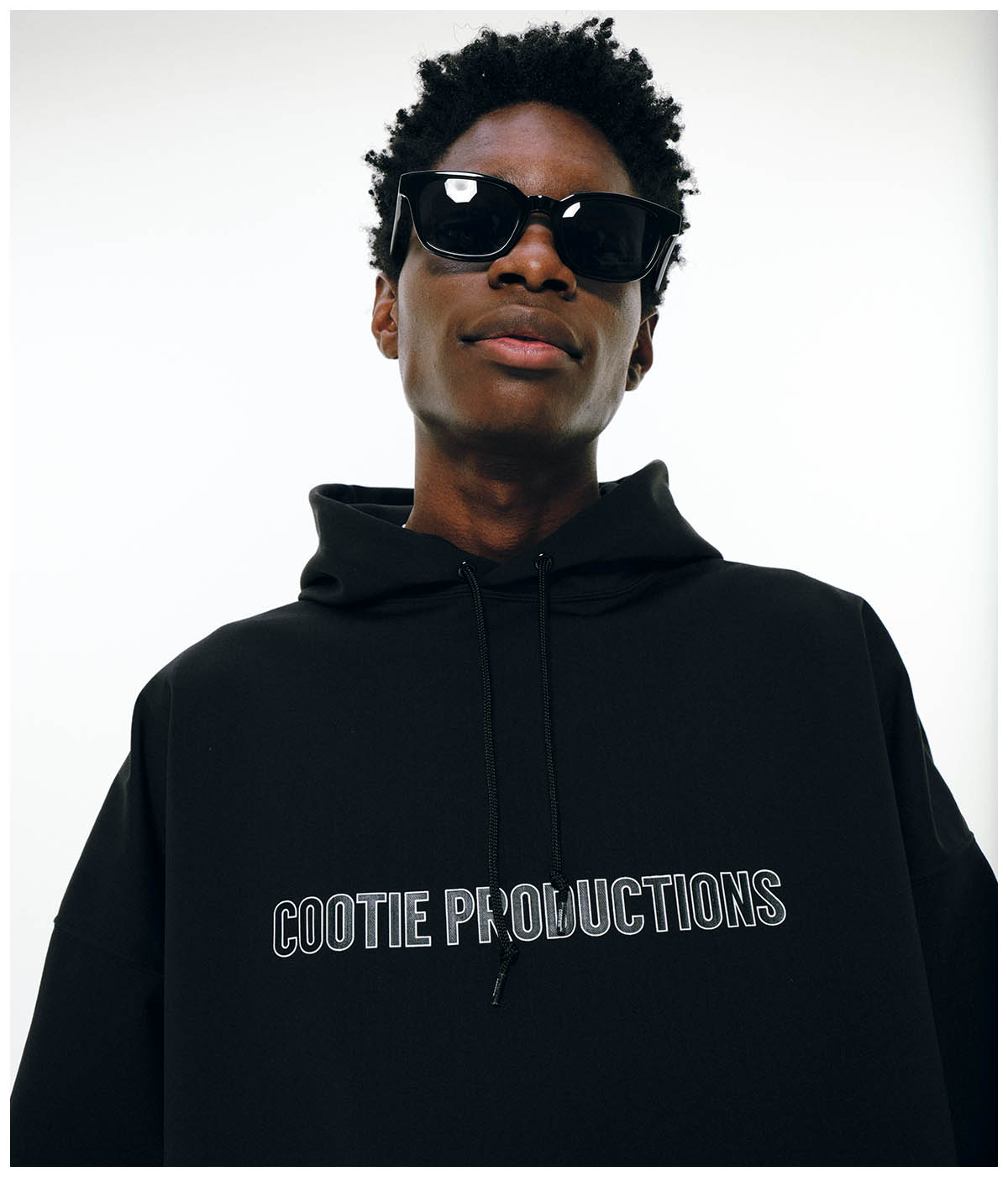 トップス COOTIE Polyester Ripstop Jersey Hoodie Polyester Ripstop Jersey Hoodie【BLACK】｜COOTIE PRODUCTIONS