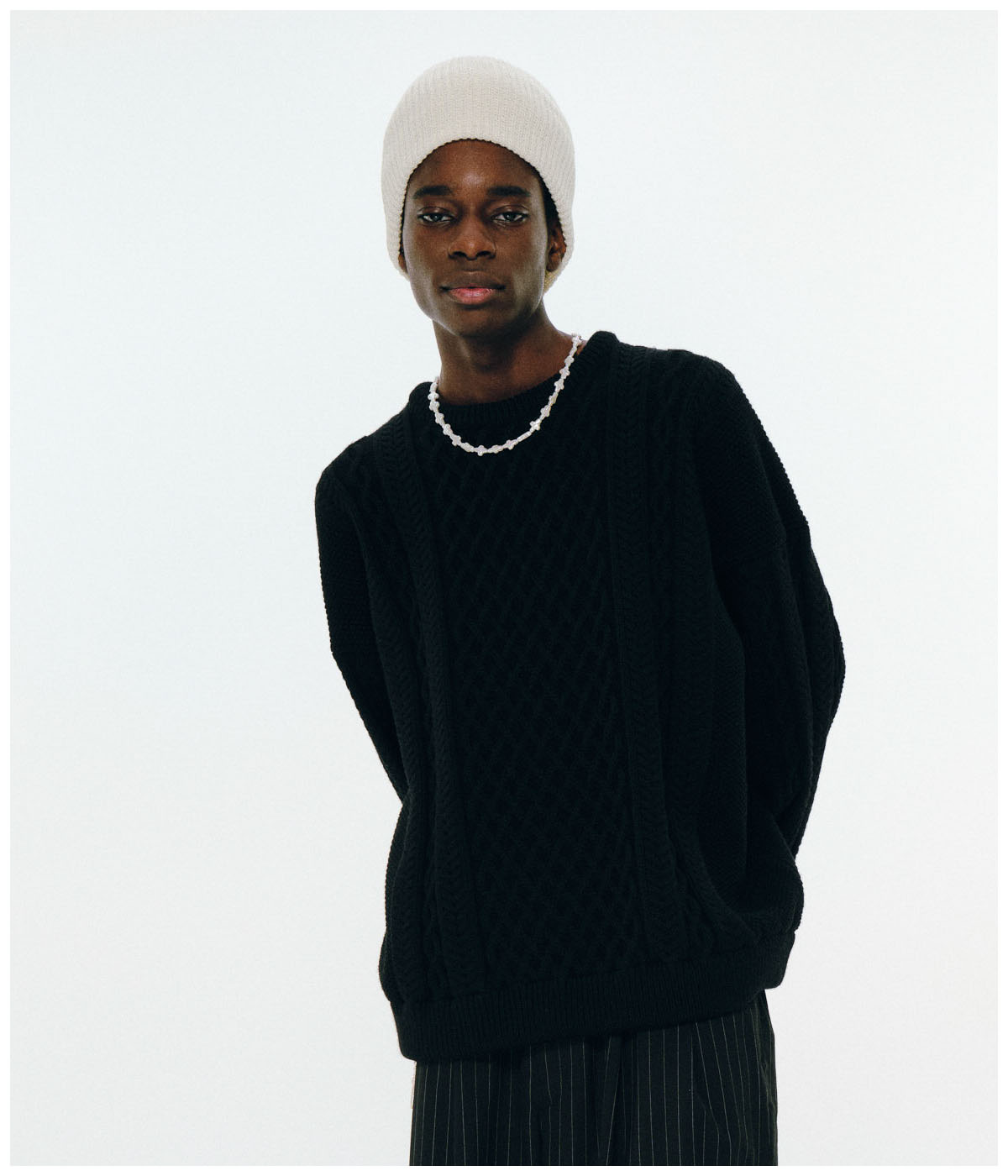 COOTIE Fishermans Crewneck Sweater COOTIE Fishermans Sweater