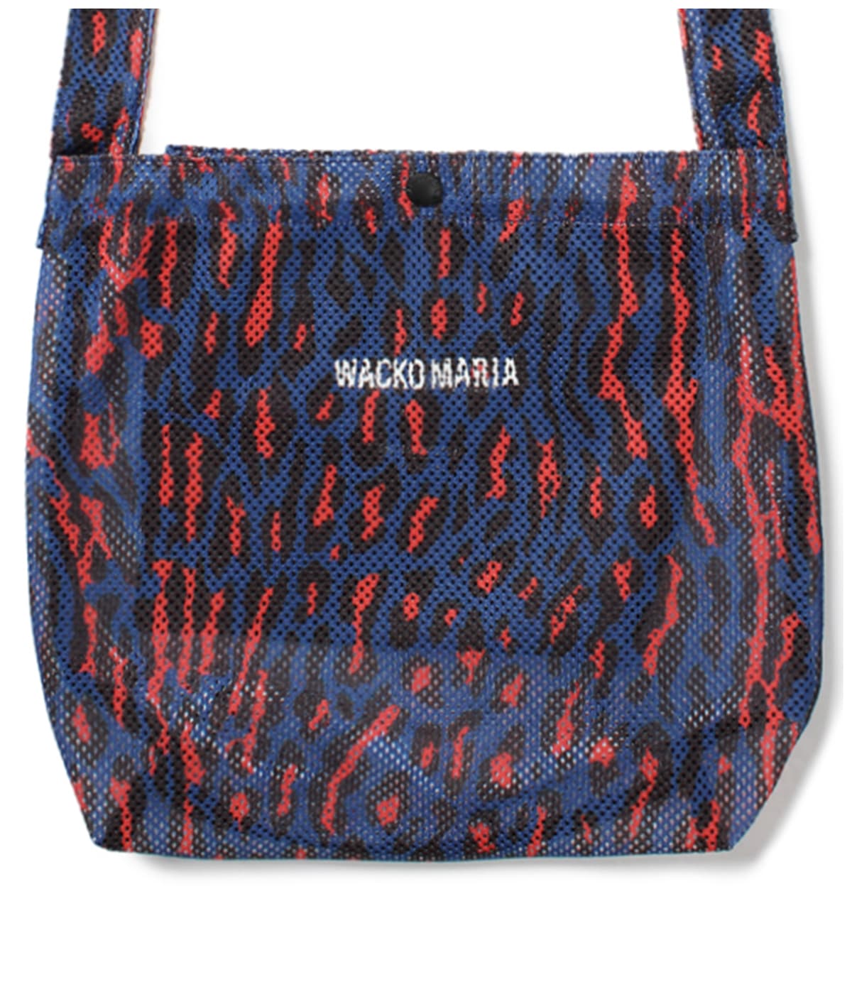 バッグ WACKO MARIA LEOPARD MESH SHOULDER BAG SPEAK EASY / LEOPARD MESH SHOULDER BAG【BLUE】｜WACKO MARIA