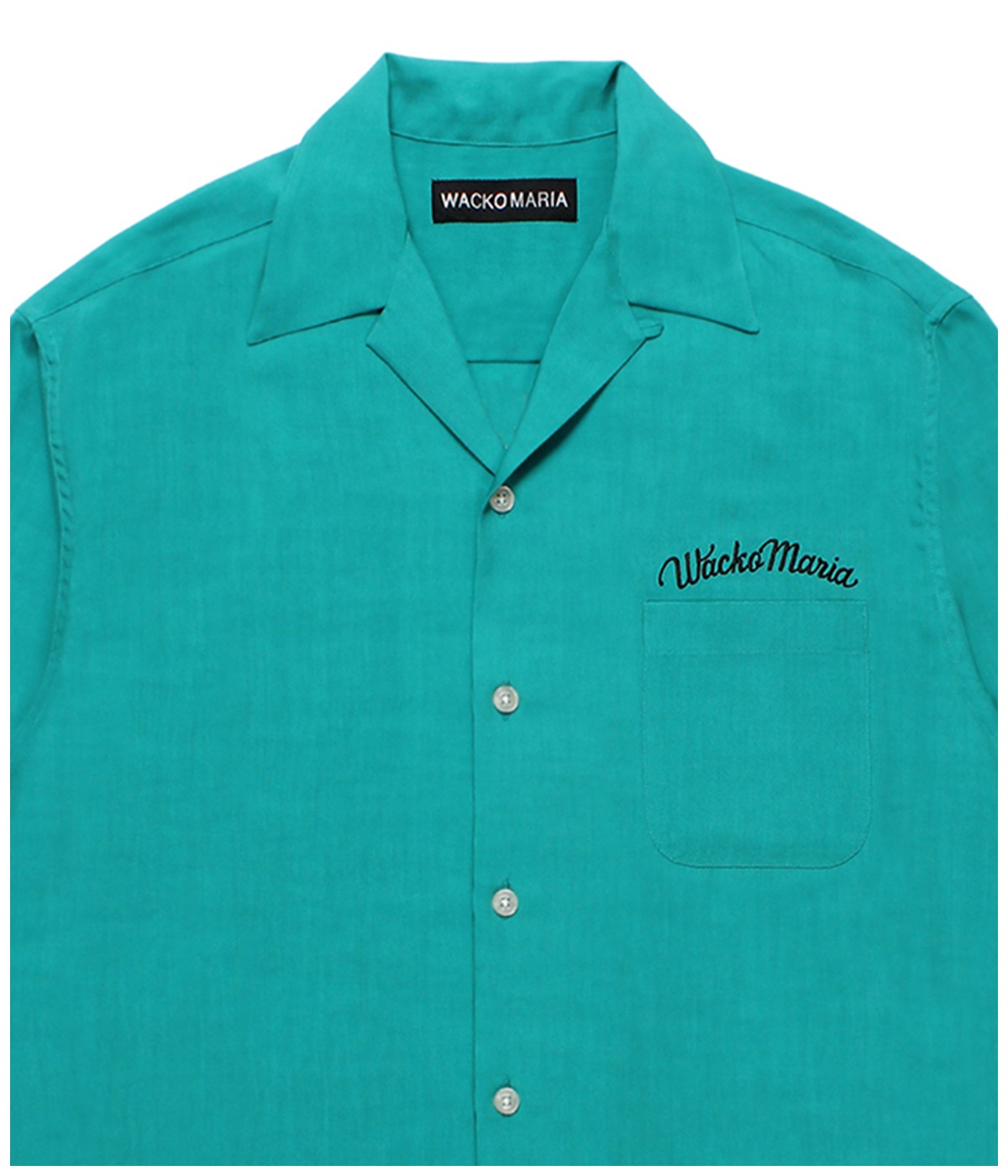 50'S OPEN COLLAR SHIRT (TYPE-3)【GREEN】