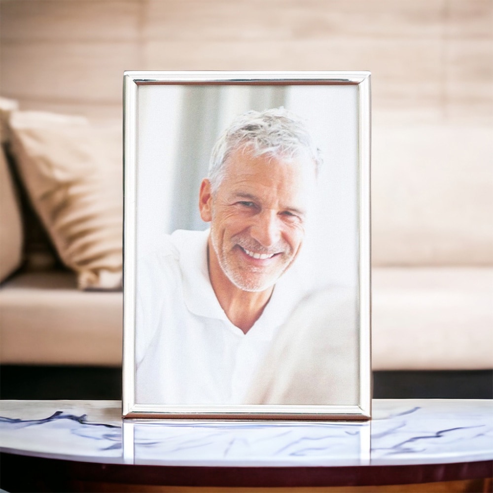 スターリングシルバーのミニ写真立て スターリングシルバーのミニ写真立て スターリングシルバーの