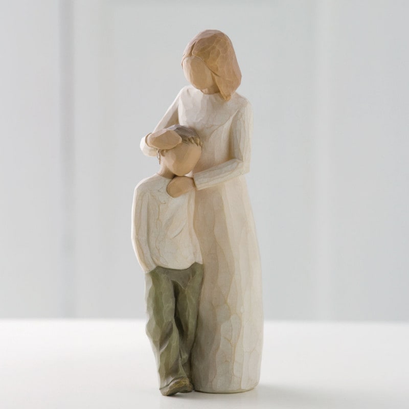 メモリアルオブジェ　Mother and Son　～母と息子～　Willow Tree