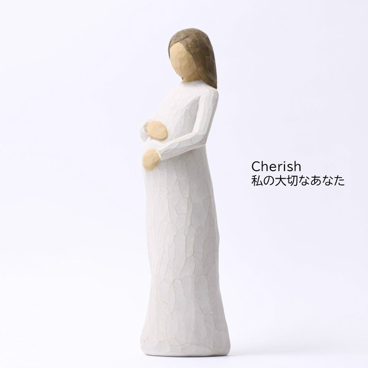 メモリアルオブジェ　Cherish 「私の大切なあなた」　WillowTree　ウィローツリー