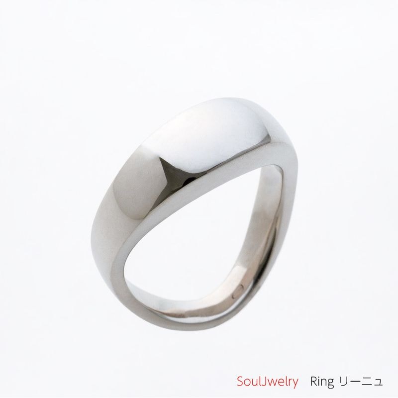 [ソウルジュエリー] SILVER製 メモリアルリング・リーニュ ～3サイズ展開～