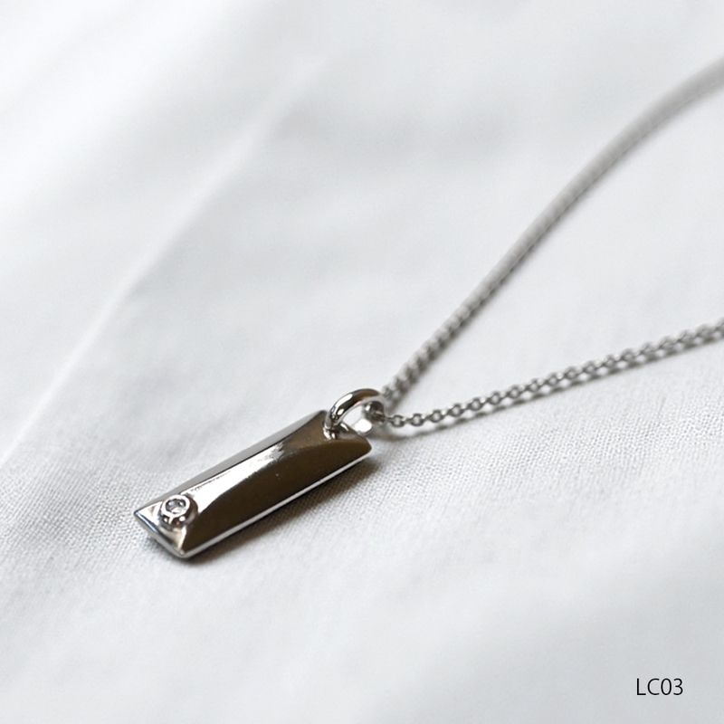 LC03 (Pt900×誕生石) [遺骨ペンダント・樹脂タイプ完全防水]  メモリアルジュエリー　チェーン別売選択式