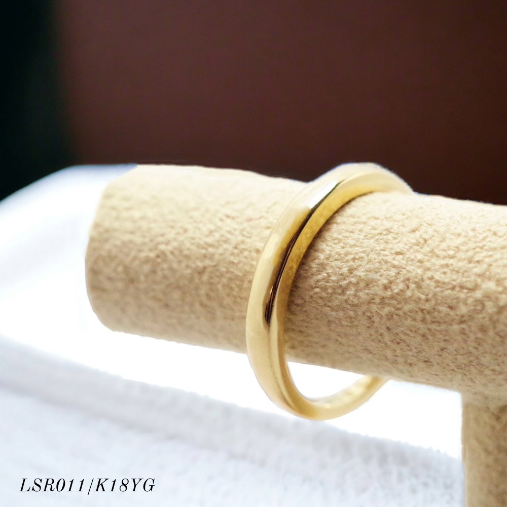 ���ꥢ���󥰡�LSR011/K18YG�� �����ɿ�ΰ����󥰡����ء�K18����������������������ߥ����������奨�꡼