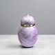 【手元供養】 金属製ミニ骨壷SHIN　スミレ ～安心に高岡仏具 made in japan～