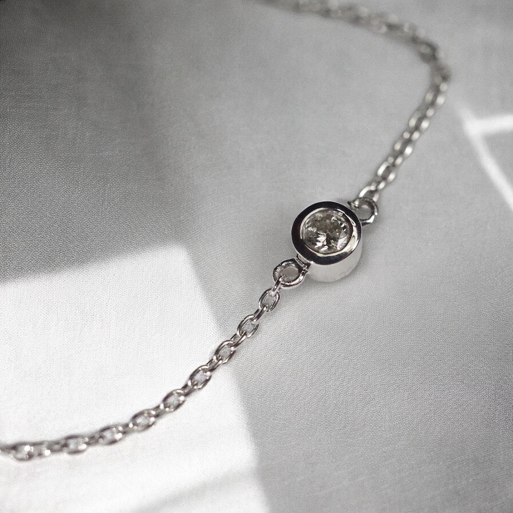 MB01/Pt900ۥꥢ֥쥹å ɿ奨꡼ ץʡ3mm