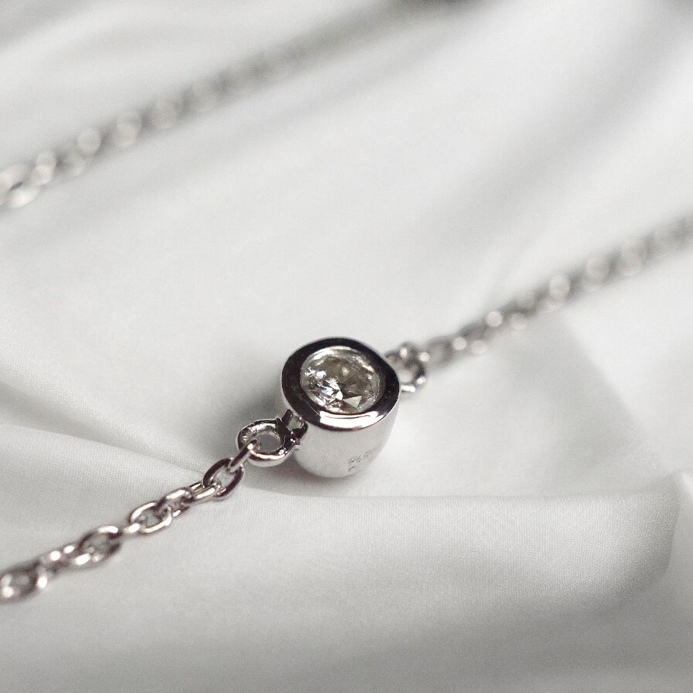 MB01/Pt900ۥꥢ֥쥹å ɿ奨꡼ ץʡ3mm