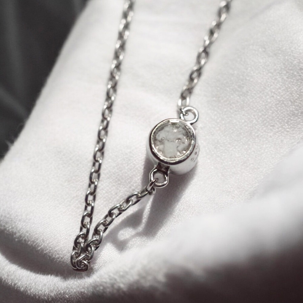 MB01/Pt900ۥꥢ֥쥹å ɿ奨꡼ ץʡ3mm