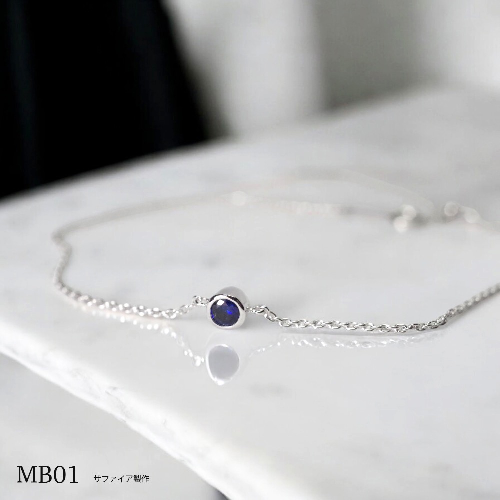 MB01/Pt900ۥꥢ֥쥹å ɿ奨꡼ ץʡ3mm