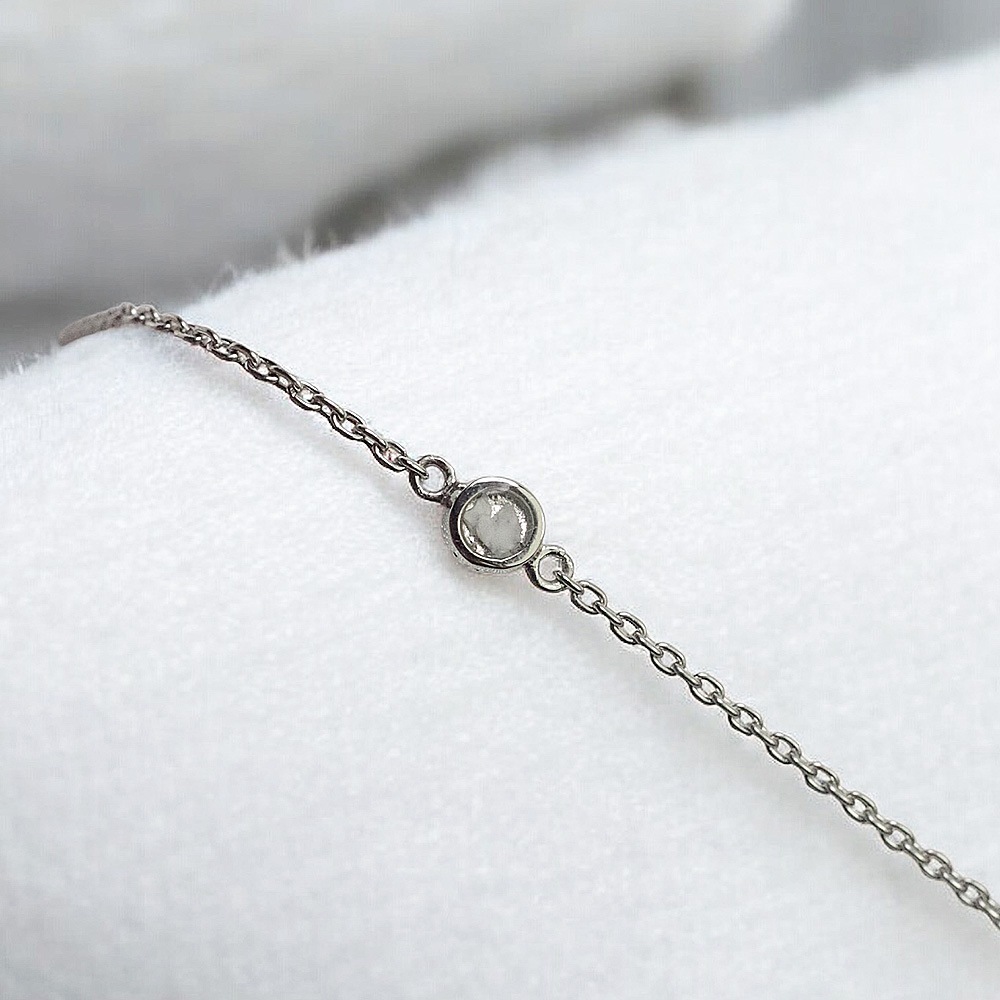 MB01/Pt900ۥꥢ֥쥹å ɿ奨꡼ ץʡ3mm