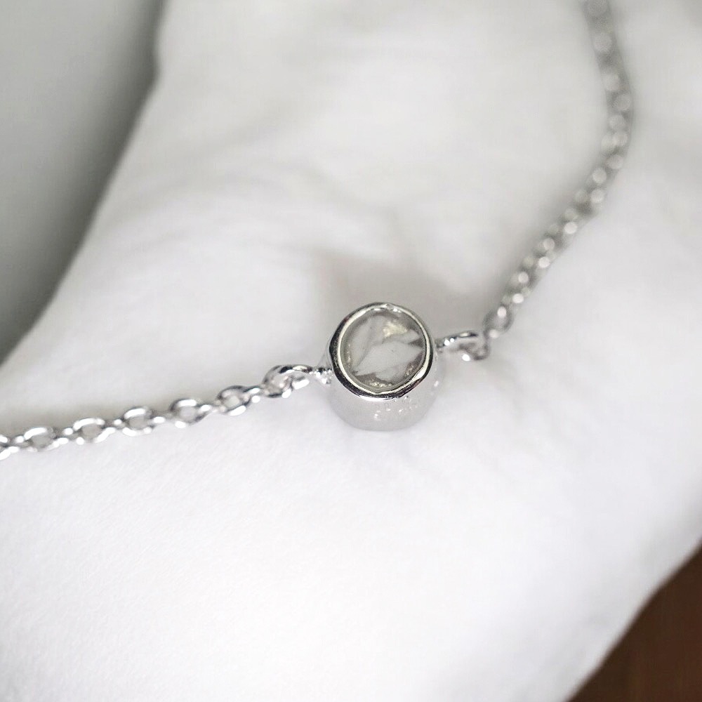 MB01/Pt900ۥꥢ֥쥹å ɿ奨꡼ ץʡ3mm