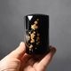 分骨ミニ骨壷(骨壺) 木製本漆 蒔絵 さくら