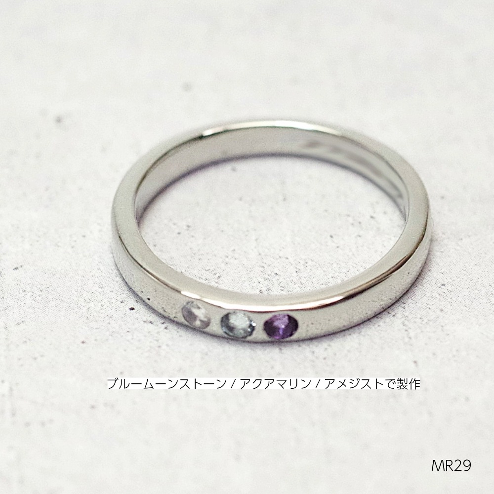 MR29/Pt900 ץʡ 2mm3 ߥꥢ󥰡,