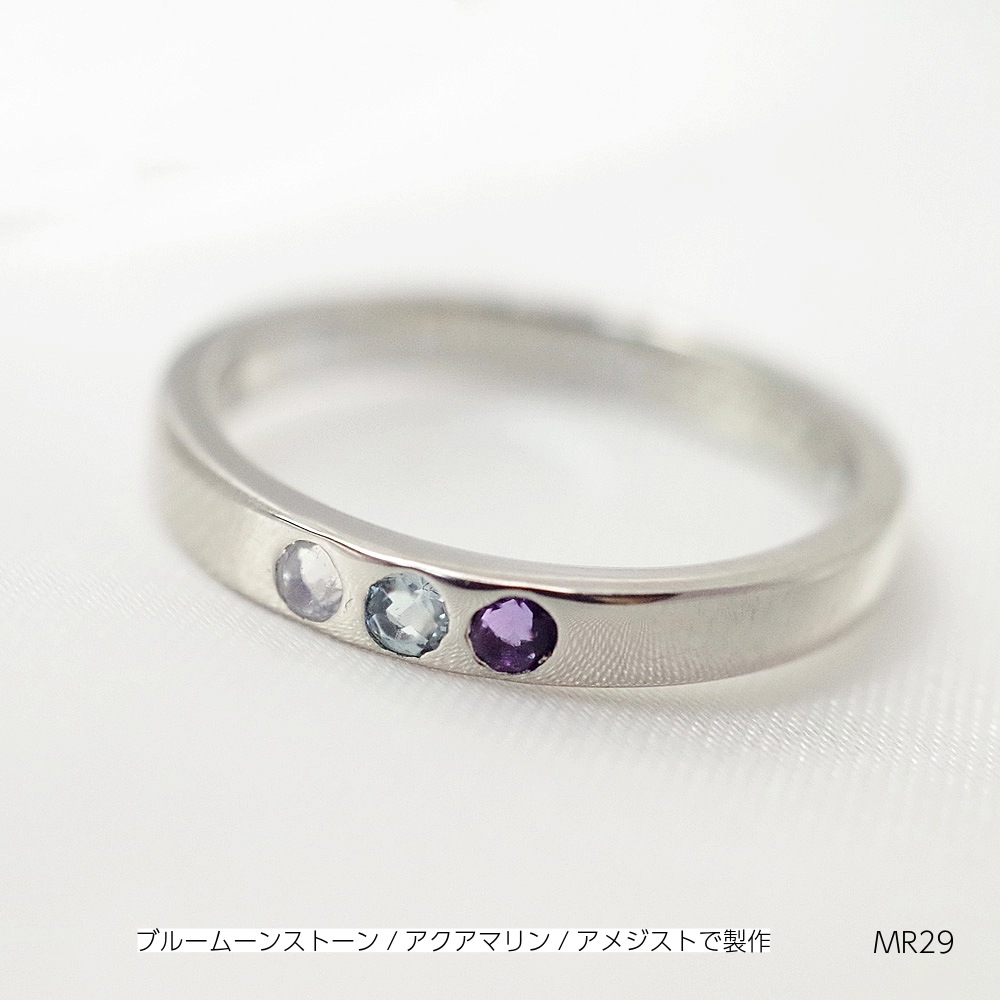MR29/Pt900 ץʡ 2mm3 ߥꥢ󥰡,