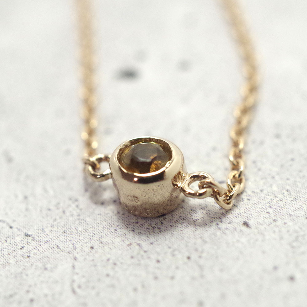 MB01/ɡۥꥢ֥쥹å ɿ奨꡼ K10YG or K18YG3mm