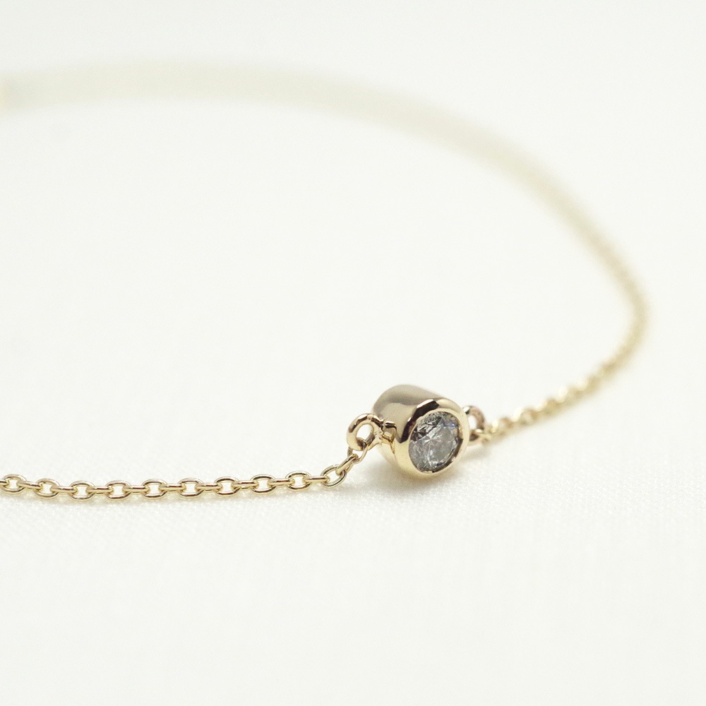 MB01/ɡۥꥢ֥쥹å ɿ奨꡼ K10YG or K18YG3mm