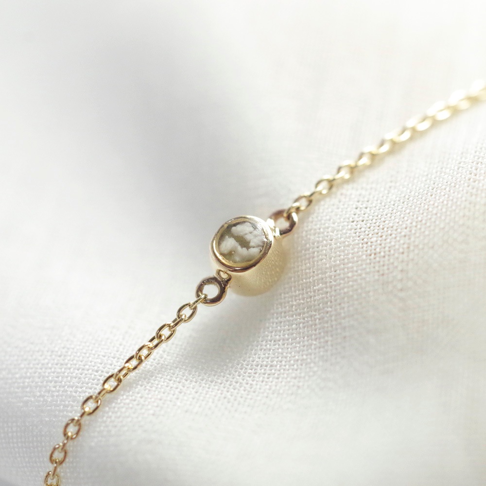 MB01/ɡۥꥢ֥쥹å ɿ奨꡼ K10YG or K18YG3mm