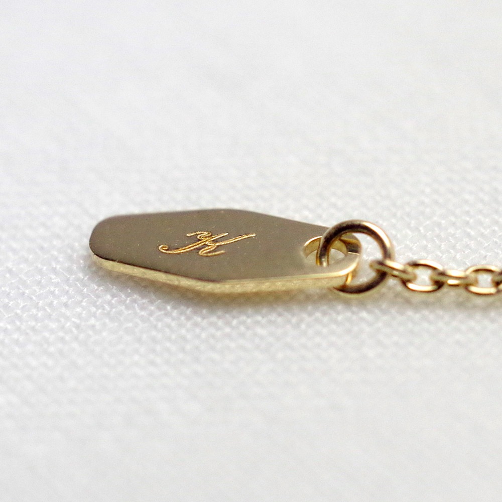 MB01/ɡۥꥢ֥쥹å ɿ奨꡼ K10YG or K18YG3mm