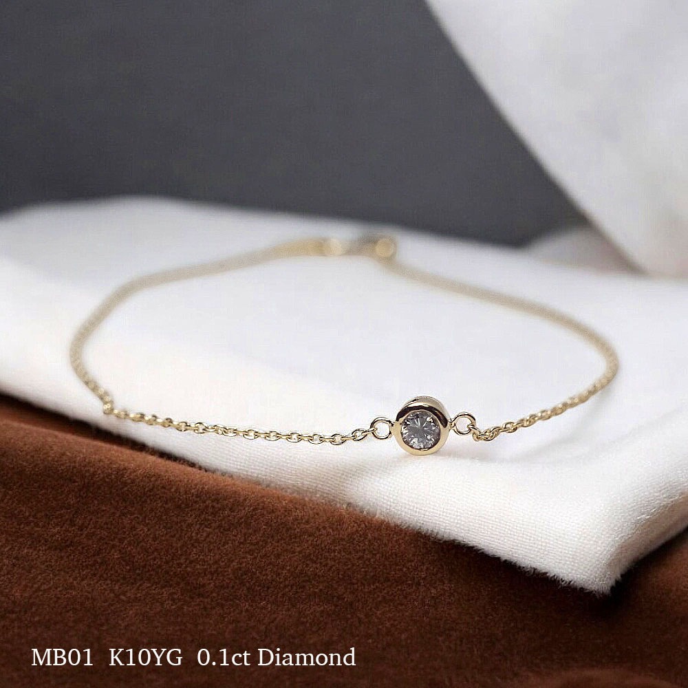 MB01/ɡۥꥢ֥쥹å ɿ奨꡼ K10YG or K18YG3mm