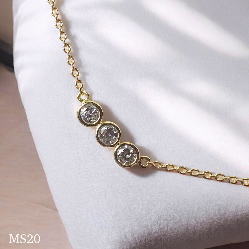 ��MS20/��������������ɡ� ���������δ����ɿ���ꥢ�른�奨�꡼������ڥ�����MS20 K10YG �ޤ��� K18YG �� 3�Ф����� ���饤����43cm����������Υ�����