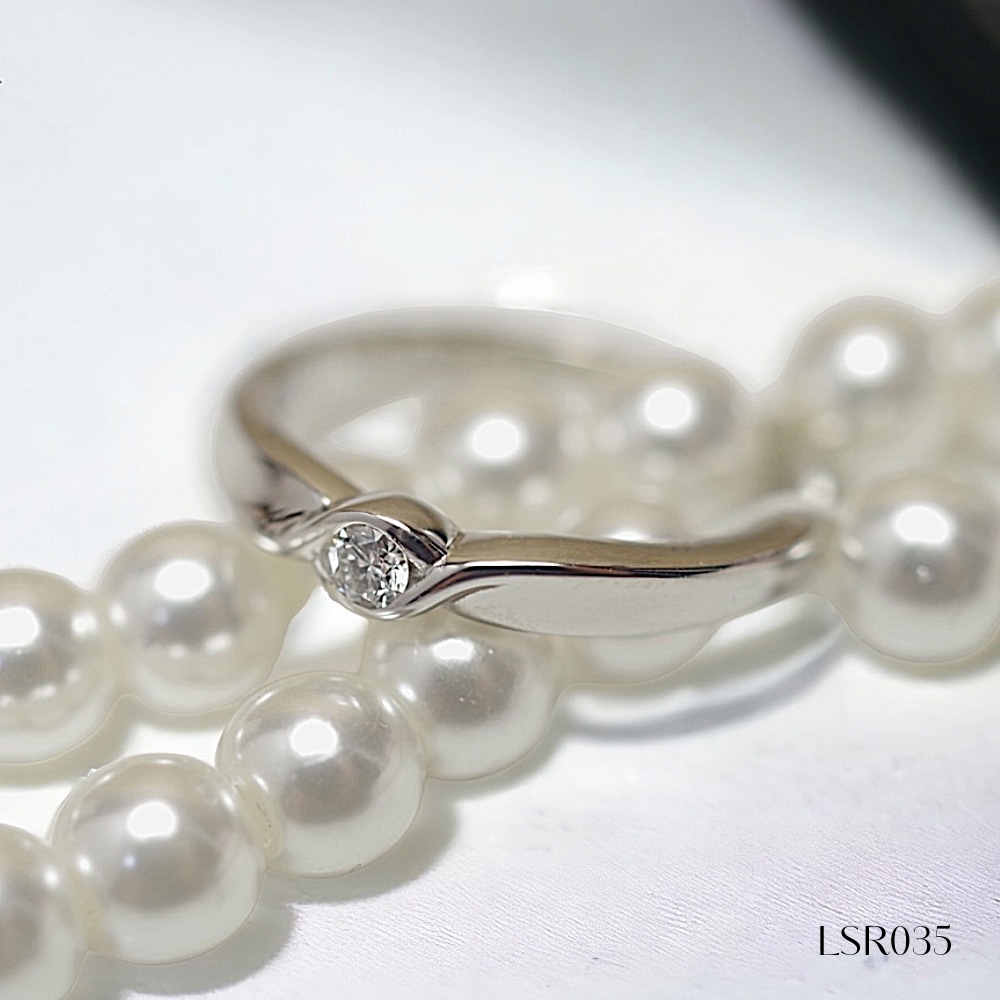 ���ꥢ����  ��LSR035/K18YG�� �����ɿ�ΰ����󥰡����ء�K18����������������������ߥ����������奨�꡼