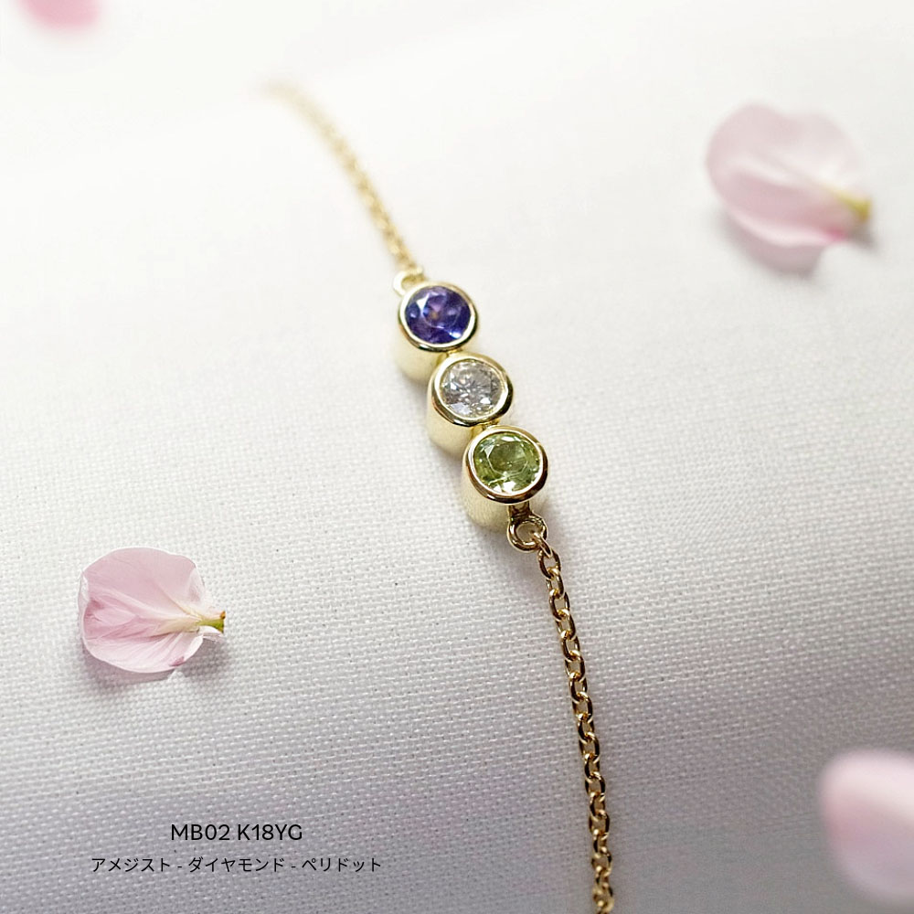 MB02/ԥ󥯥ɡۥꥢ֥쥹å ɿ奨꡼ K10PG ޤ K18PG 3mmߣ