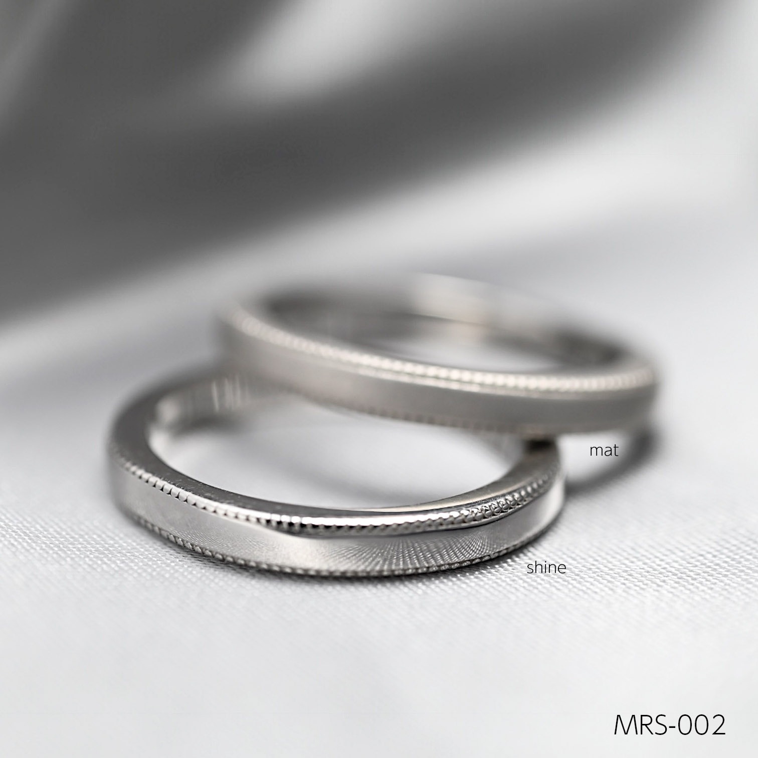 『遺骨リング』完全防水のオーダーメモリアルリング MRS-02 SILVER925製　マット o rシャイン 7号~20号まで製作可能