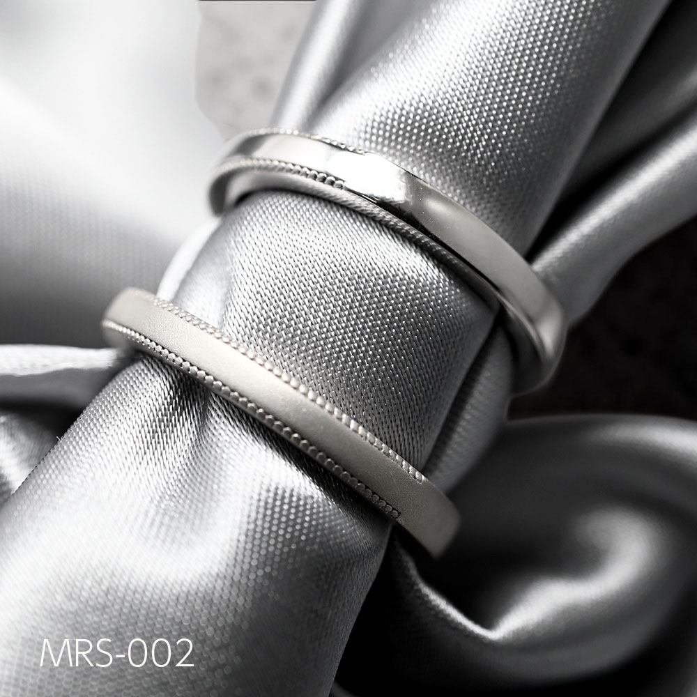 『遺骨リング』完全防水のオーダーメモリアルリング MRS-02 SILVER925製　マット o rシャイン 7号~20号まで製作可能