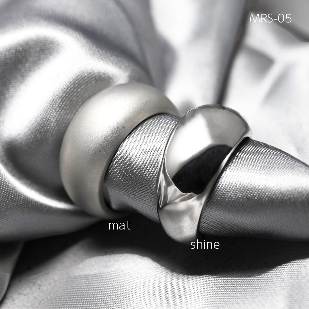 『遺骨リング』完全防水のオーダーメモリアルリング MRS-05　 SILVER925製　マット o rシャイン 7号~20号まで製作可能