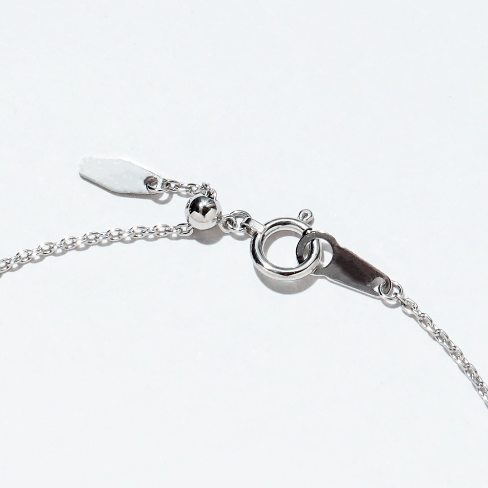 ��MB02/Pt900�ۥ��ꥢ��֥쥹��å� �����ɿ�����������奨�꡼ �ץ���ʡ�������3mm�ߣ���