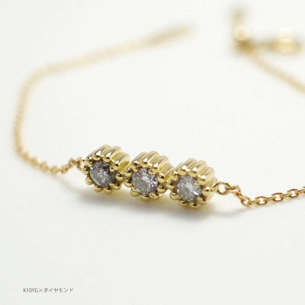 MB03/ɡۥꥢ֥쥹å ɿ奨꡼ K10YG ޤ K18YG 3mmߣ