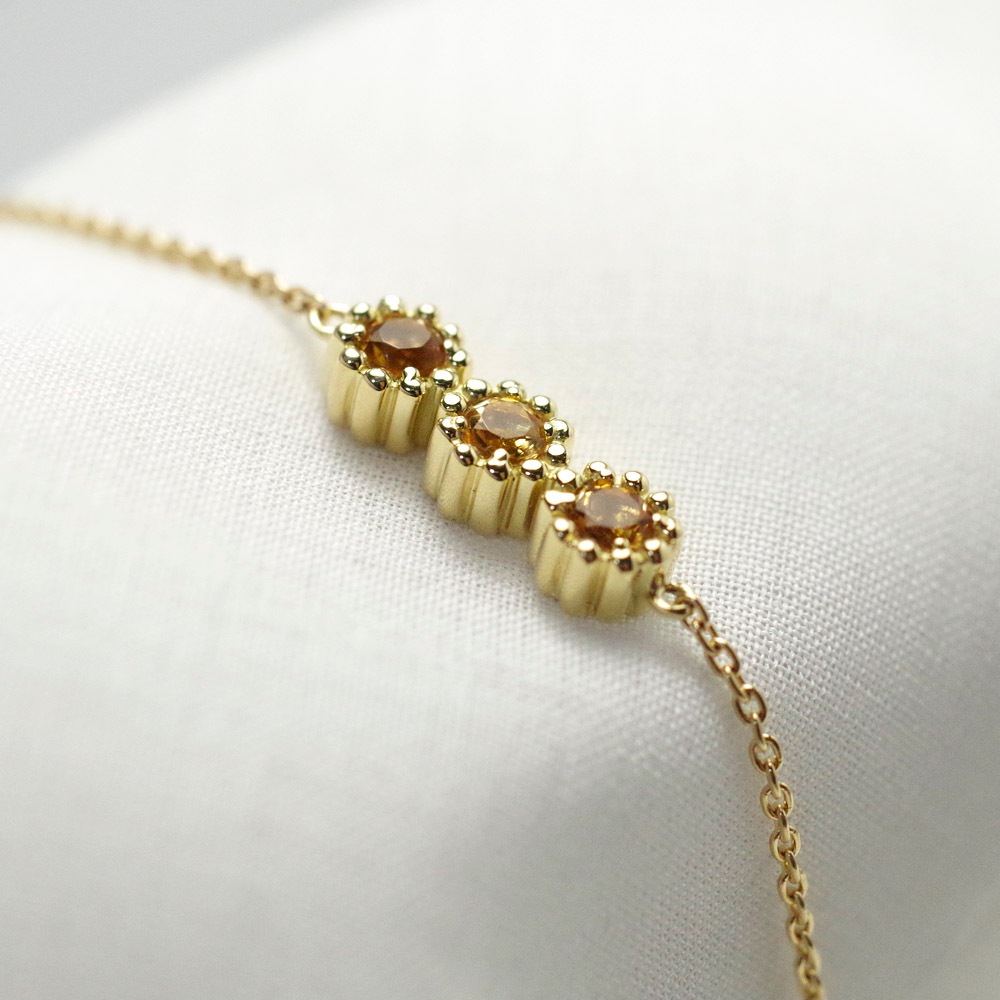 MB03/ɡۥꥢ֥쥹å ɿ奨꡼ K10YG ޤ K18YG 3mmߣ