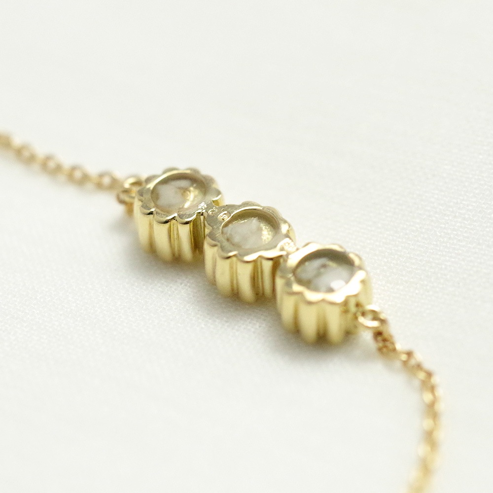 MB03/ɡۥꥢ֥쥹å ɿ奨꡼ K10YG ޤ K18YG 3mmߣ