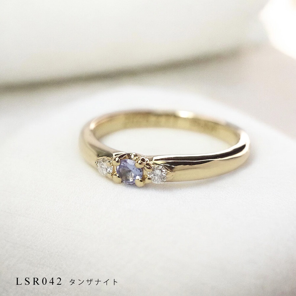 メモリアルリング  【LSR042/K18YG】 完全防水の遺骨リング・指輪　K18イエローゴールド製　セミオーダージュエリー