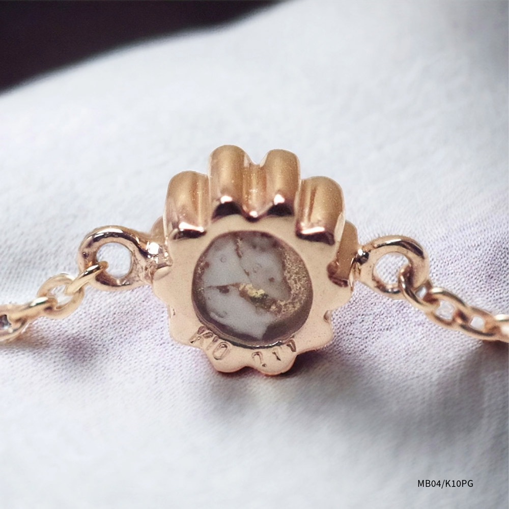 ��MB04/��������������ɡۥ��ꥢ��֥쥹��å� �����ɿ�����������奨�꡼ K10YG or K18YG ��������3mm