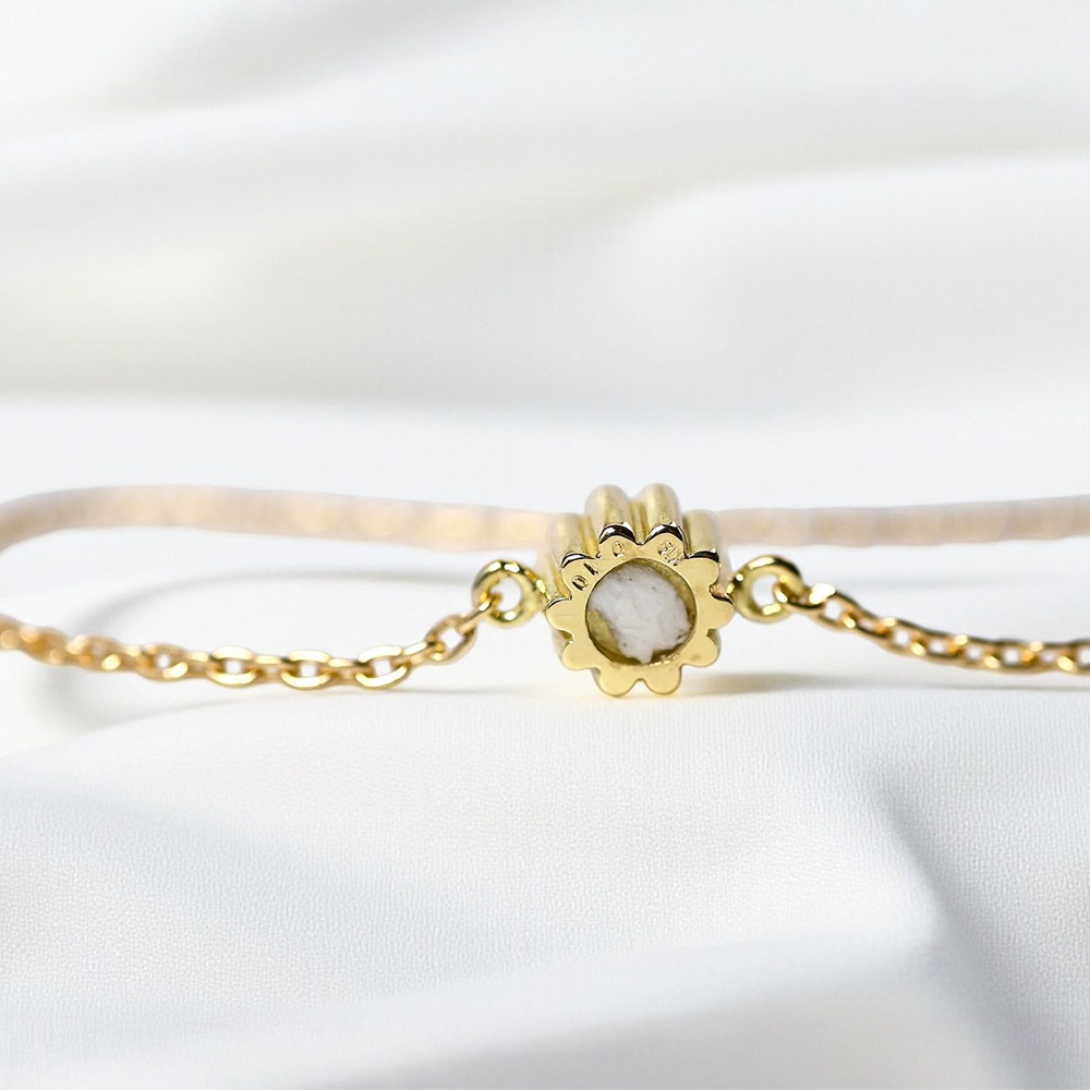 ��MB04/��������������ɡۥ��ꥢ��֥쥹��å� �����ɿ�����������奨�꡼ K10YG or K18YG ��������3mm